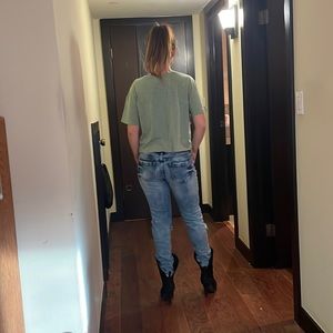 Blank NYC jeans blue perfect shape , new without tags